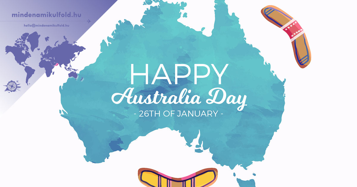 Ausztrália nap- január 26 ausztrál nemzeti ünnep