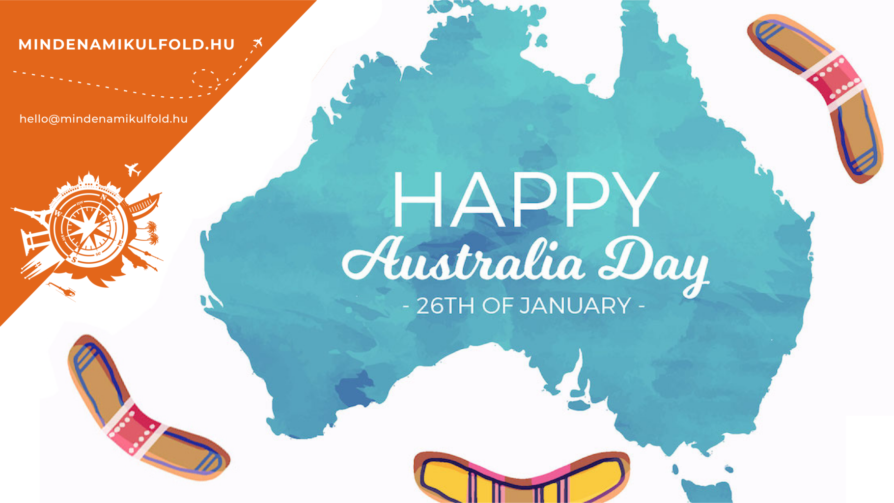 Ausztrália hivatalos nemzeti ünnepe az Ausztrália Nap (Australia Day), amit minden év január 26-án ünnepelnek. TUDJ MEG TÖBBET >>>