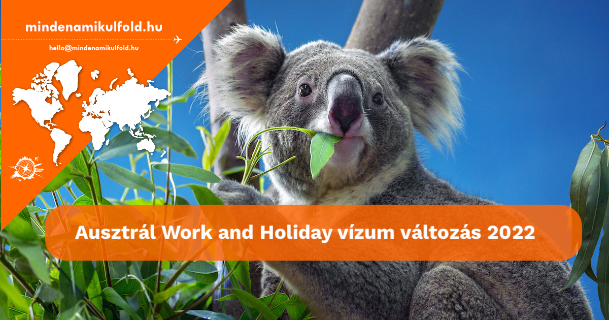 Ausztrál work and holiday vízum