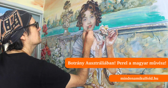 A képzőművész úgy érzi, nevének elhallgatásával Magyarországot is megrövidítették. Botrány Ausztráliában! A magyar művész perel!
