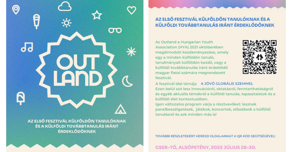 Outland Fesztivál a külföldön tanulni vágyóknak! Gyere, mi is ott leszünk!