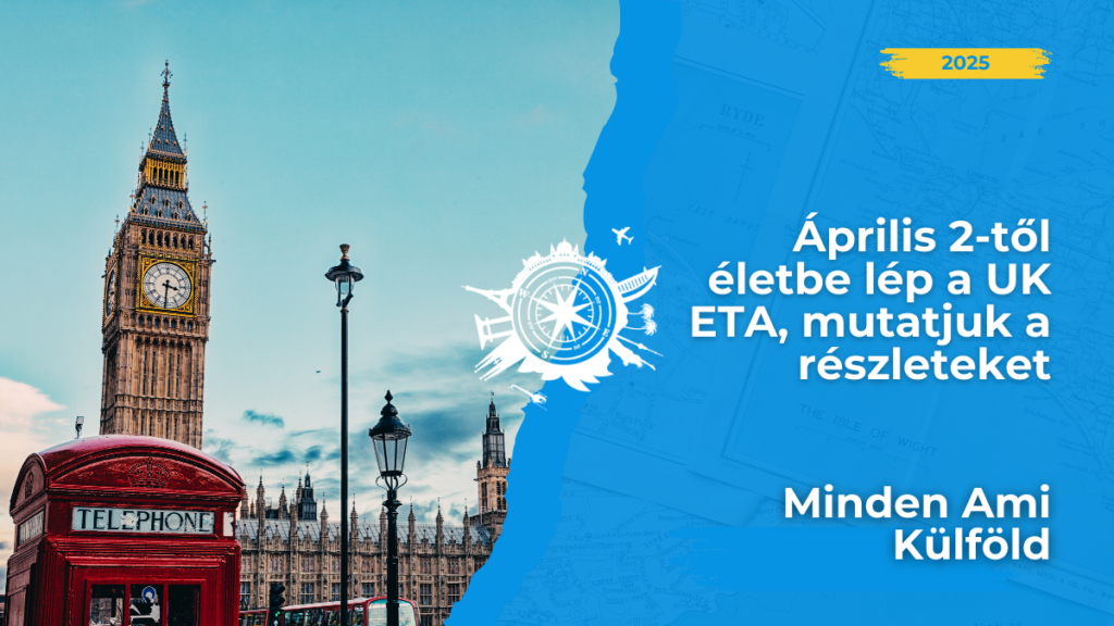 🇬🇧 UTAZÁS az Egyesült Királyságba? ✈️ Minden, amit az ETA-ról tudnod kell! Útmutató a beutazáshoz, igényeld meg könnyedén! ➡️ KATTINTS ide!
